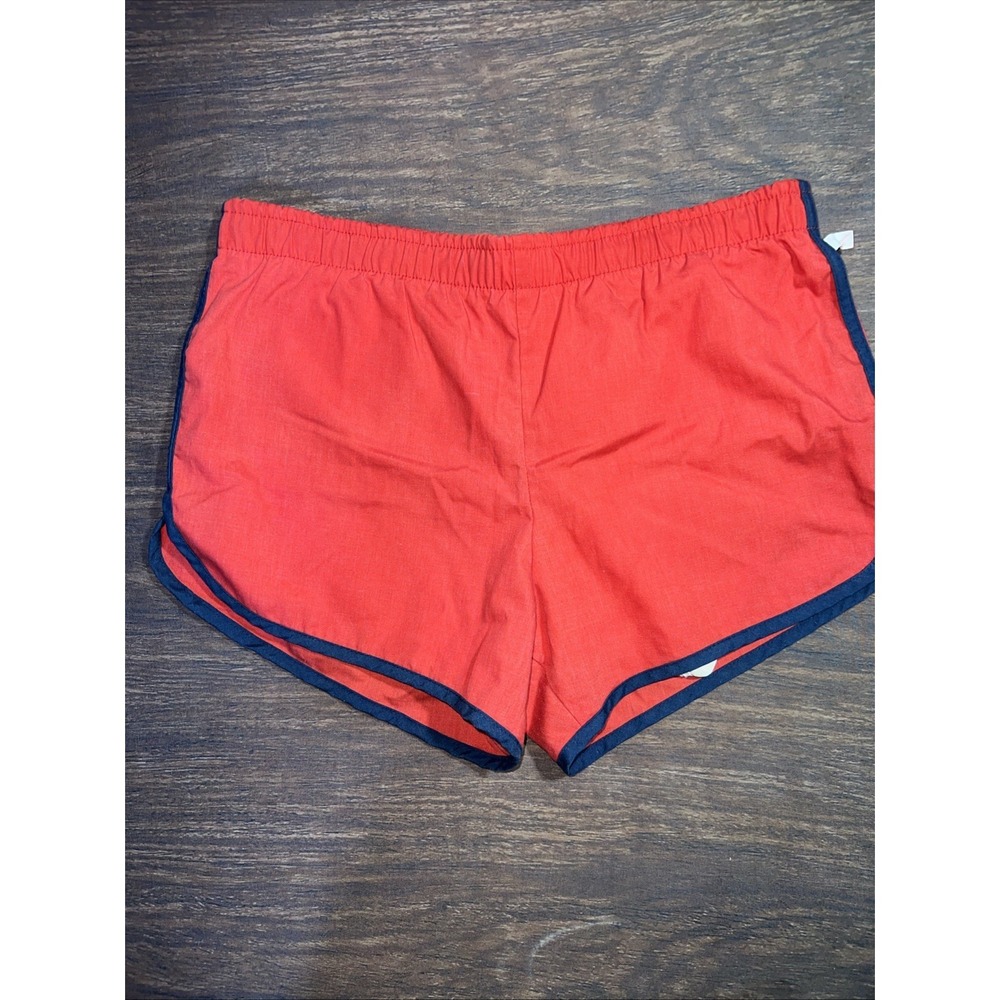 Vintage Jantzen Swim Trunks Shorts Mens 34 Red Blue Running USA Mesh Lined